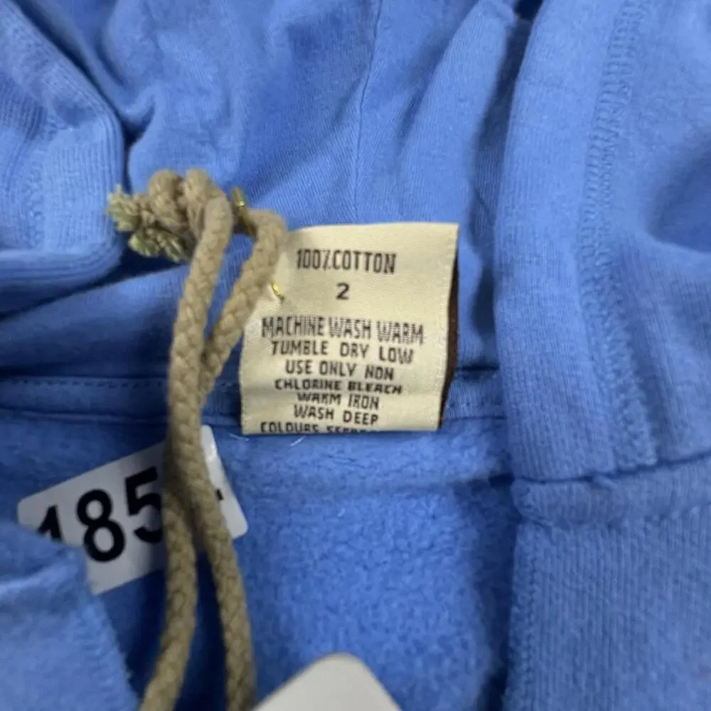 BB Vintage Hoodie Kids 2T Blue Milano Soccer Ball Graphic '78 Fleece Pullover